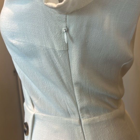 White mini dress from Anthropologie. Great condition! - Picture 3 of 5